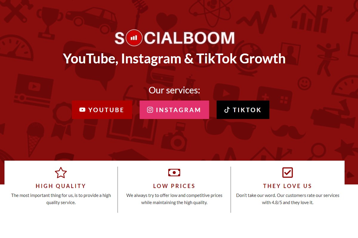 How Can I Buy YouTube subscribers socialboom.io?