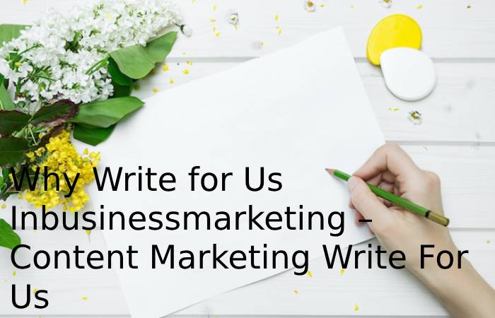 Why Write for Us Inbusinessmarketing – Content Marketing Write For Us