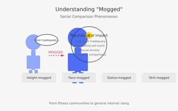mogged meaning