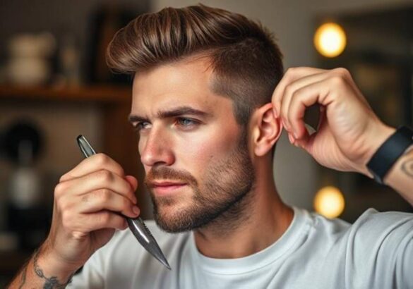 wolf cut men