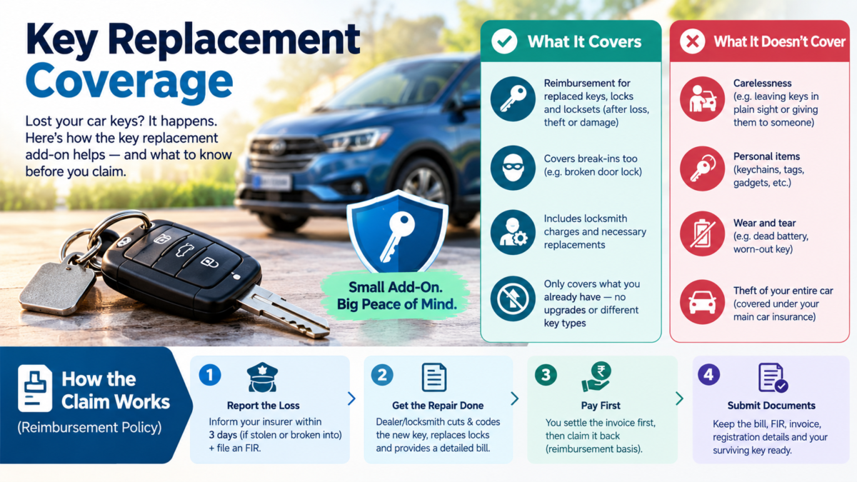 What Is a Key Replacement Cover and How the Claim Works